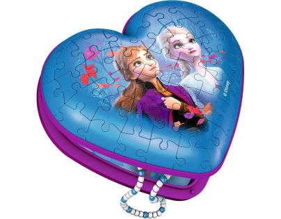 Ravensburger 3D Puzzle Srdce Disney Ledové království 54 dílků