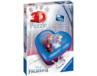 Ravensburger 3D Puzzle Srdce Disney Ledové království 54 dílků