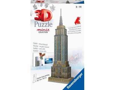 Ravensburger 3D Puzzle mini Budova Empire State Building 54 dílků
