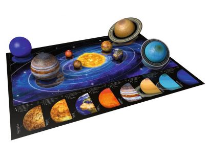 Ravensburger 3D Puzzle Planetární soustava 522 dílků