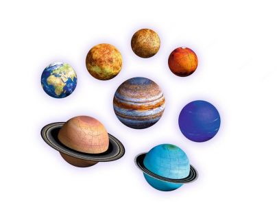 Ravensburger 3D Puzzle Planetární soustava 522 dílků