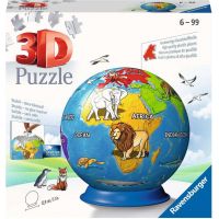 Ravensburger 3D Puzzle Malovaný globus 72 dílků 2