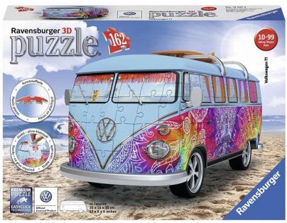 Ravensburger 3D Puzzle 125272 VW autobus indiánské léto 162 dílků