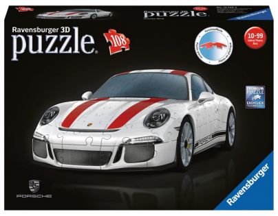 Ravensburger 3D Puzzle Porsche 911R 108 dílků