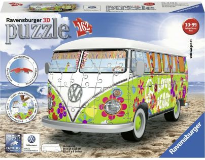 Ravensburger 3D puzzle VW Autobus T1 Hippie 162 dílků