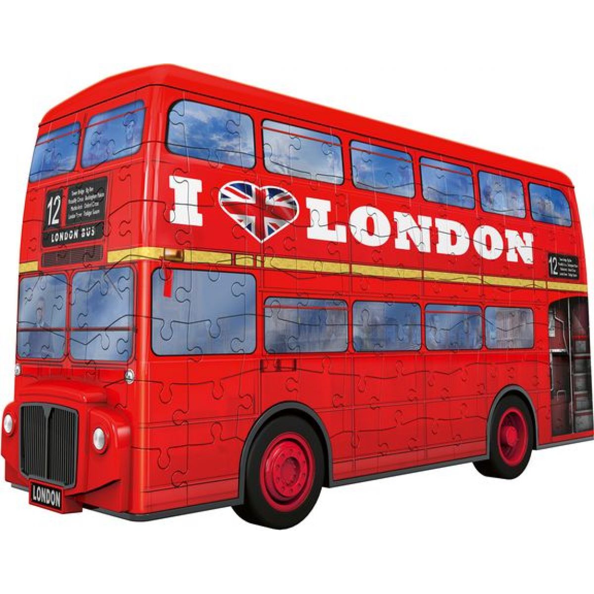 Ravensburger 3D puzzle 125340 Londýnský autobus 216 dílků