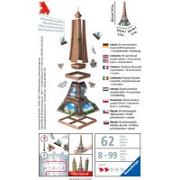 Ravensburger 3D Puzzle Mini budova Eiffelova věž položka 54 dílků 3