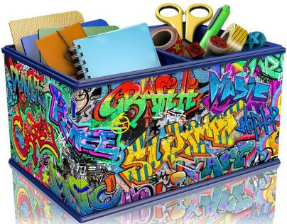 Ravensburger 3D puzzle Úložná krabice Graffiti 216 dílků