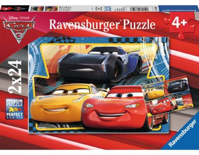 Ravensburger Auta Puzzle 2 x 24 dílků