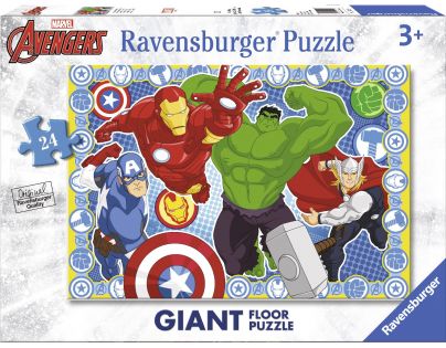 Ravensburger Avengers v akci Puzzle 24 dílků