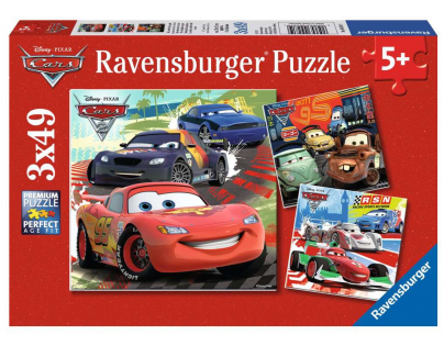 Ravensburger Puzzle Cars 2 3 x 49 dílků