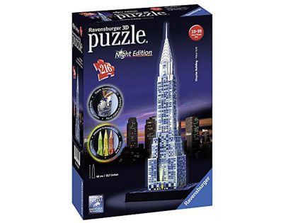 Ravensburger Chrysler building Noční edice 216 dílků