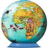 Ravensburger Dětská mapa světa puzzleball 108 dílků 2