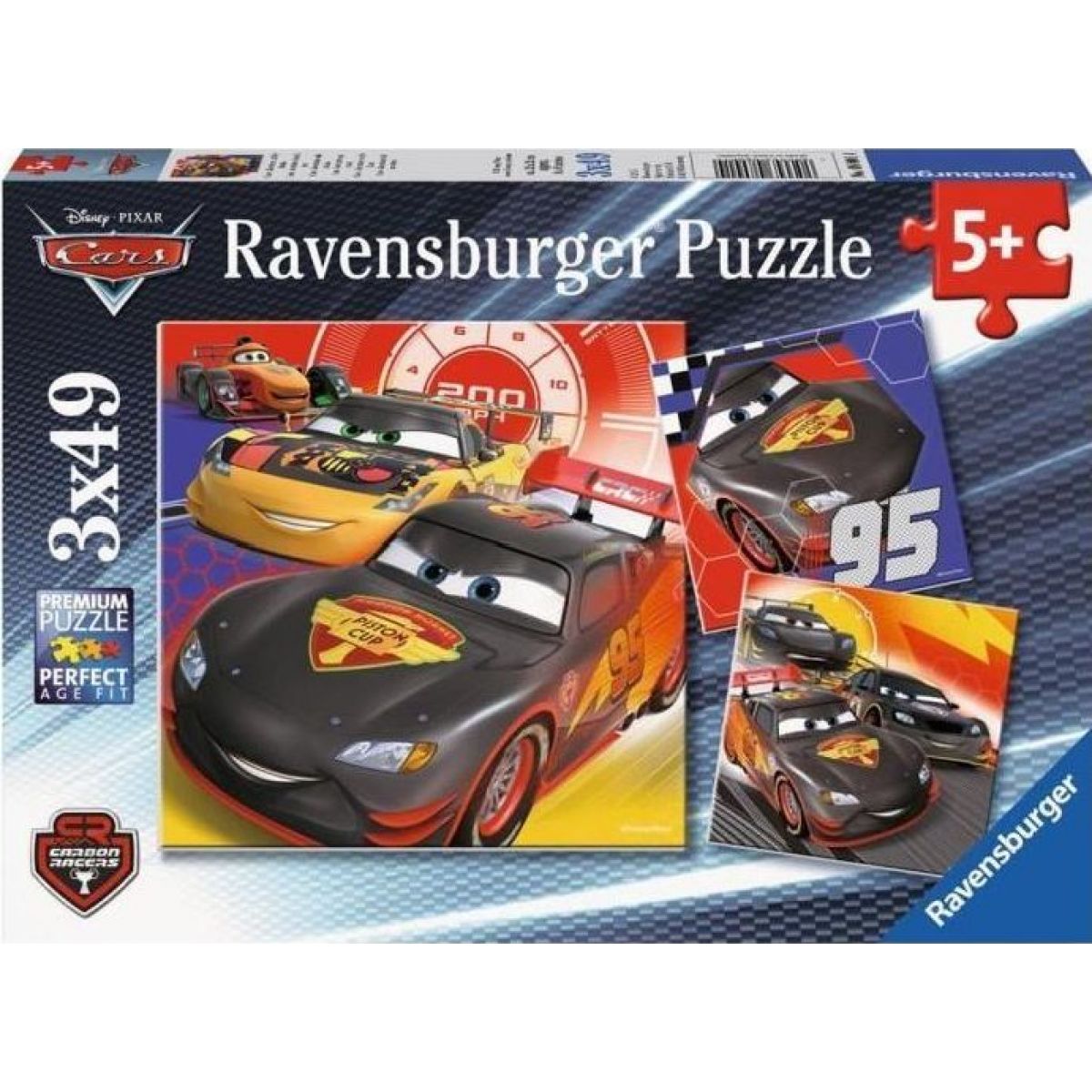 Ravensburger Disney Auta Dobrodružství na silnici puzzle 49 dílků