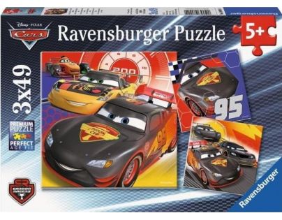Ravensburger Disney Auta Dobrodružství na silnici puzzle 49 dílků