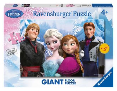 Ravensburger  Disney Ledové království Podlahové puzzle 24 dílů