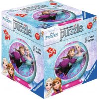 Ravensburger Disney Ledové království puzzleball 54 dílků 02 Anna a Elsa pohled na sebe 2