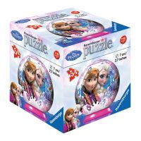 Ravensburger Disney Ledové království puzzleball 54 dílků 01 Elsa a Anna zimní 2