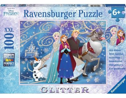 Ravensburger Disney Ledové království Svítící sníh 100 dílků