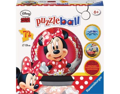 Ravensburger Disney Minnie Mouse puzzleball 72 dílků