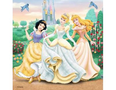 Ravensburger Disney Princezny 3 x 49 dílků