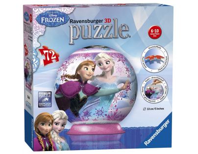 Ravensburger Disney Puzzle 3D Ledové království puzzleball 72 dílků