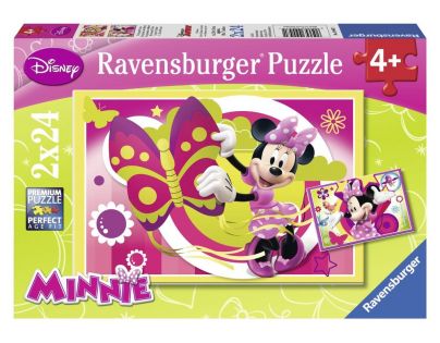Ravensburger Disney Jeden den s Minnie 2 x 24 dílků