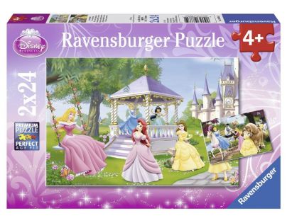 Ravensburger Disney Princess Kouzelné princezny 2 x 24 dílků