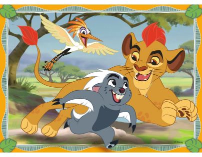 Ravensburger Disney Puzzle Lion Guard 4x puzzle v boxu