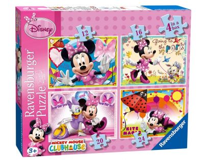 Ravensburger Disney Mickey Mouse 4 x puzzle v boxu