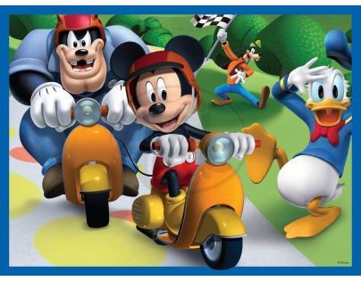Ravensburger Disney Mickeyho Mouse Klubík 4 x puzzle v boxu