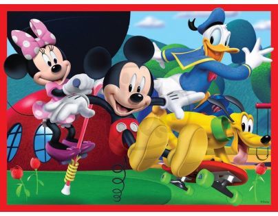 Ravensburger Disney Mickeyho Mouse Klubík 4 x puzzle v boxu