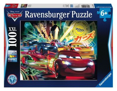 Ravensburger Puzzle Auta Neonová světla 100 XXL dílků
