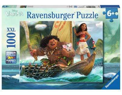 Ravensburger Disney Puzzle XXL Vaiana a Maui 100 dílků