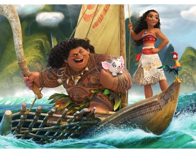 Ravensburger Disney Puzzle XXL Vaiana a Maui 100 dílků