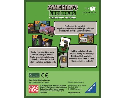Ravensburger hra Minecraft Explorers