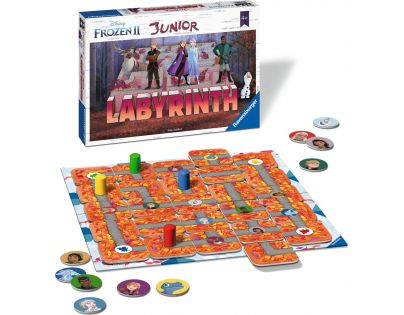 Ravensburger hry Labyrinth Junior Disney Ledové království II