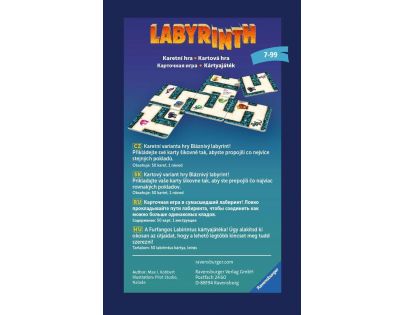 Ravensburger hry Labyrinth Karetní hra