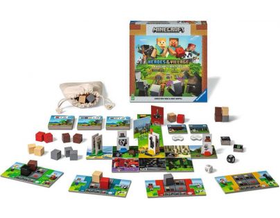 Ravensburger hry Minecraft Heroes of the Village