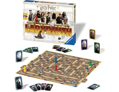 Ravensburger hry 260829 Labyrinth Harry Potter - Poškozený obal