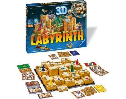 Ravensburger hry Labyrinth 3D