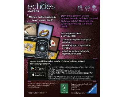 Ravensburger Hry Echoes Prsten CZ verze