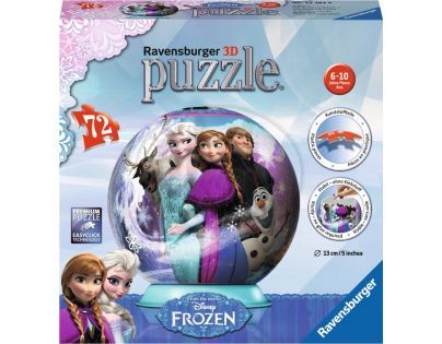 Ravensburger Disney Ledové království Puzzleball 72 dílků