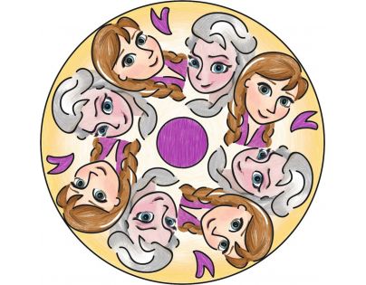 Ravensburger Ledové království Mini Mandala Designer