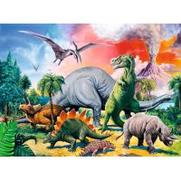 Ravensburger Puzzle Mezi dinosaury 100 dílků