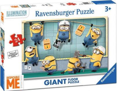 Ravensburger Mimoni v práci puzzle 24 dílků