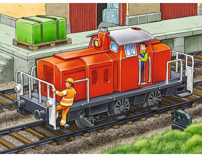 Ravensburger Moje oblíbená dopravní prostředky 12 dílků
