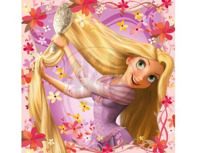 Ravensburger Puzzle Princezna na vlásku 3 x 49 dílků
