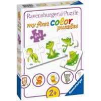 Ravensburger Puzzle Moje první barevné zvířátka 6 x 4 dílků 5