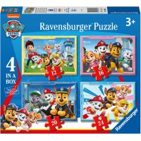 Ravensburger Puzzle Tlapková patrola 4 v 1